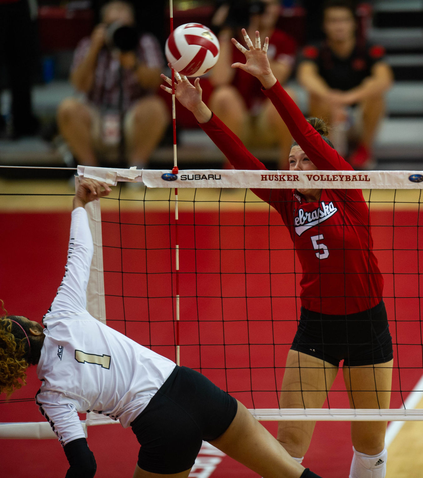 NU Volleyball vs. Wake Forest, 8.31.18